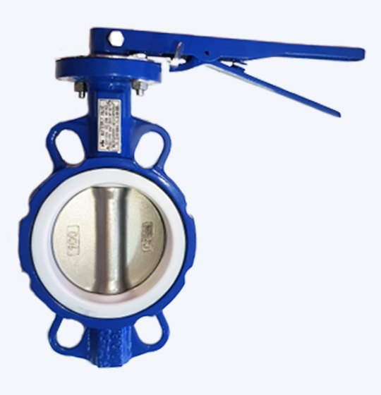 Butterfly Valve Teflon Seat Lever Operated