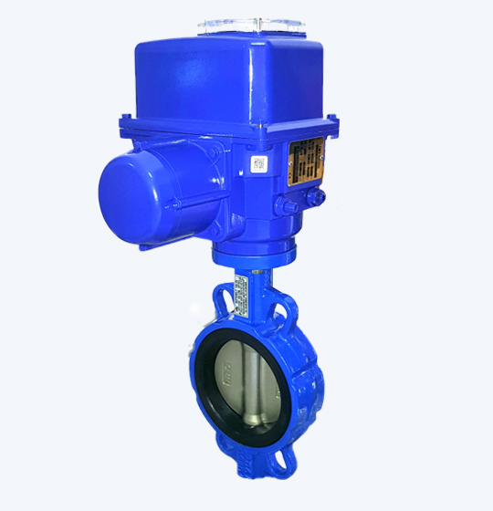 Butterfly Valve Rubber Seat Pneumatic And Electric Actuator 