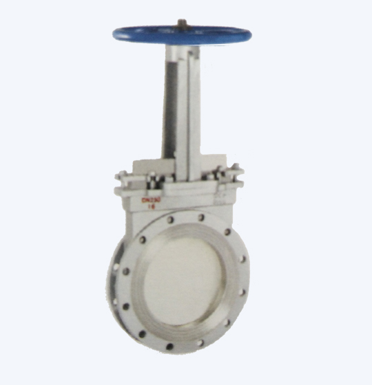 Knife Gate Valve Flanged Type Manul Operated