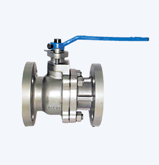 2 Piece Cast Iron Flanged Ball Valve